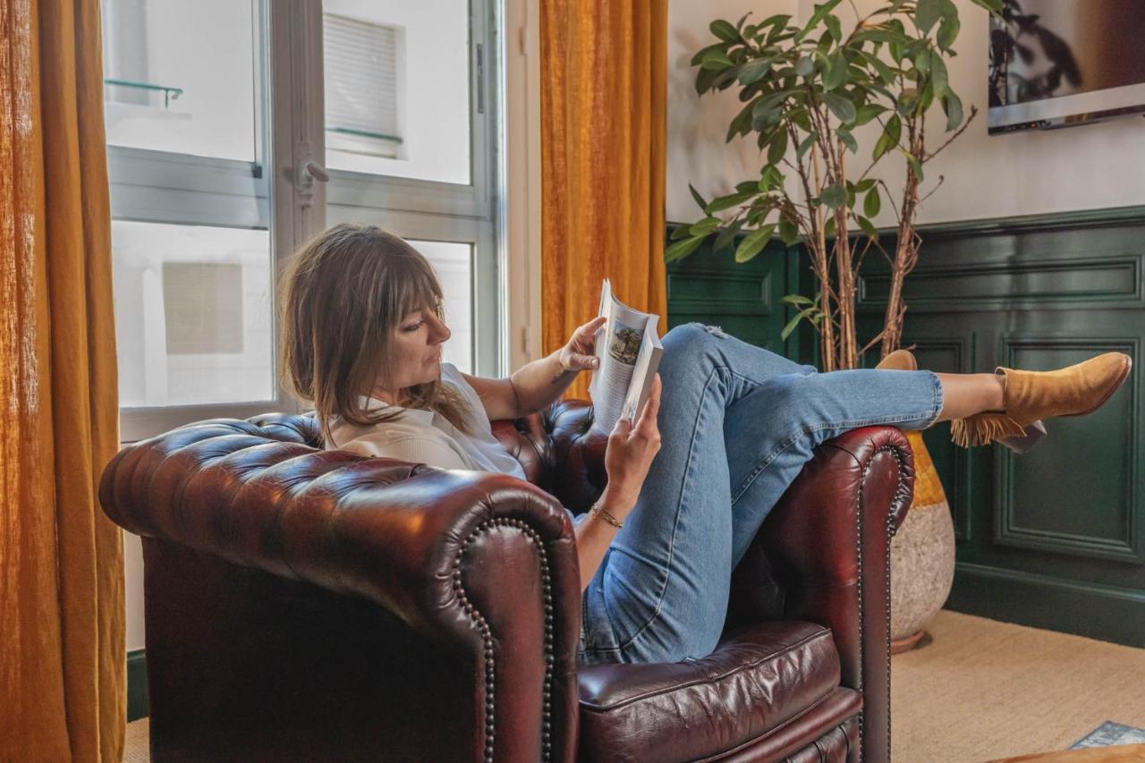 Ama Hotel Biarritz Bagian luar foto